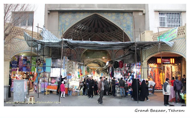 Iran: Alone in Tehran at Grand Bazaar - Ramble and Wander