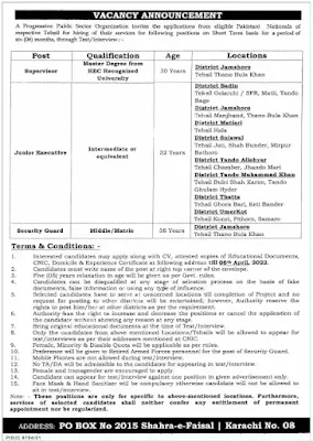 latest govt jobs in pakistan Public Sector Government Organization 2022