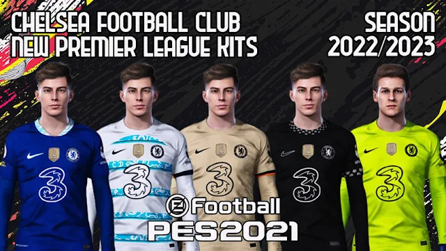 Chelsea Kits Season 2022-2023 For eFootball PES 2021