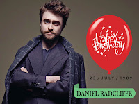 daniel radcliffe, famous hollywood actor daniel good looking photograph in blue three piece suit