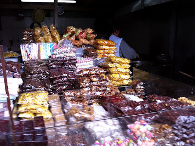 Snacks: Nuts, Plantains, Candy