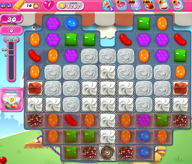 Candy Crush Saga 1767