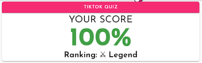TikTok Quiz Answers 100% Score Lowkey Quiz Answers