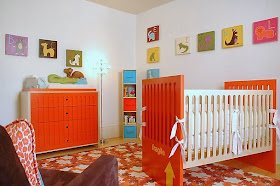 Dormitorio bebé lleno de colores