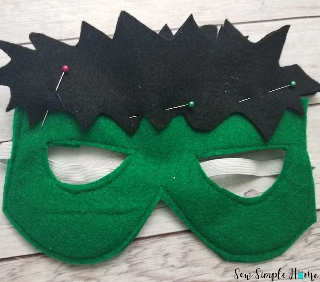 diy hulk mask