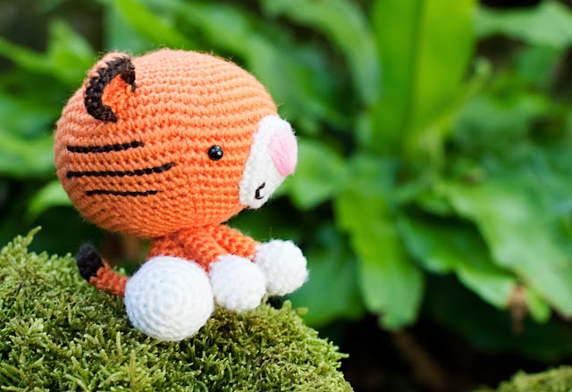 amigurumi tigre tiger