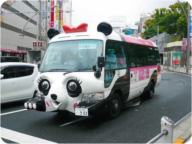 Bus panda japonais 