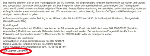Screenshot Plagiat
