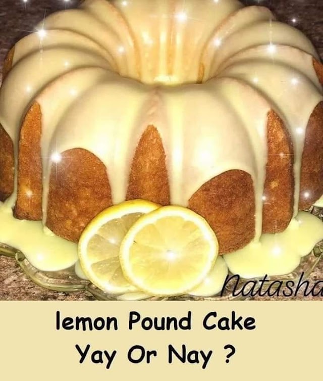 Italian Lemon Pound Cake ❤️