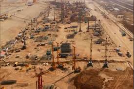 The Line is a linear smart city under construction in Saudi Arabia in Neom