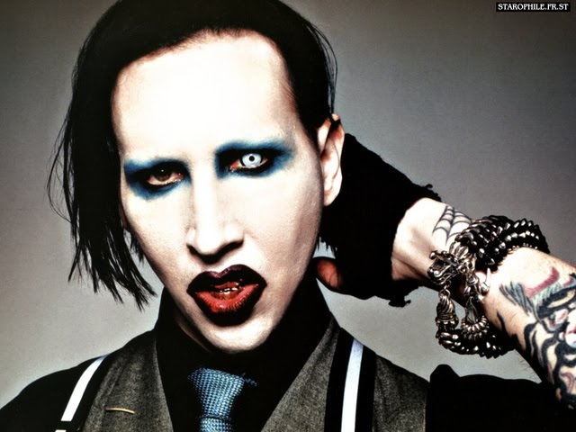 pictures of marilyn manson without. andmarilyn manson without