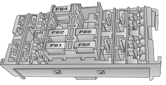 Front Power Distribution Center Additional Fuses