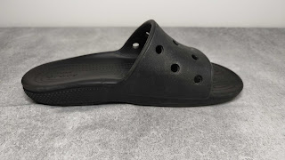 Side view of the Crocs Slide