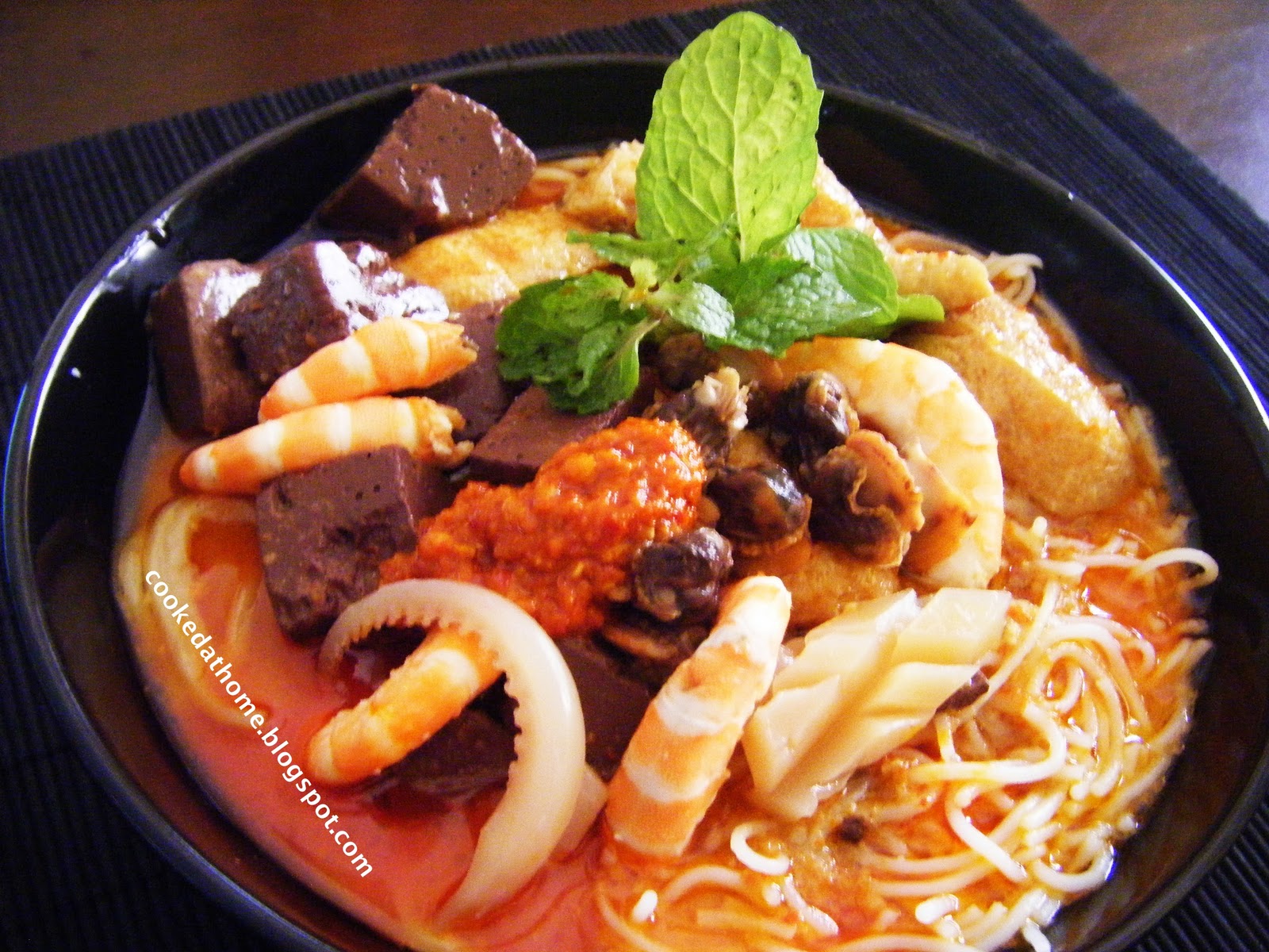 Cooking @ Home: Penang Curry Mee