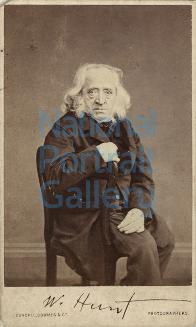 Portrait of William Henry Hunt. Copyright National Portrait Gallery