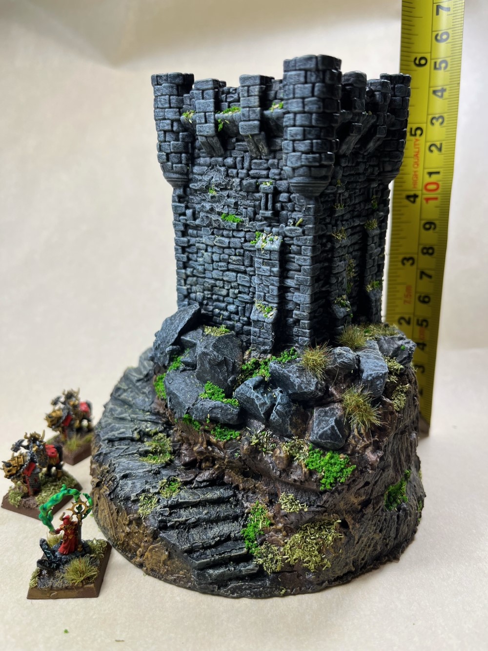Sharp Rock Formations, 3D Printed Tabletop RPG Scenery and Wargame Terrain  for 28mm Miniatures : : Toys
