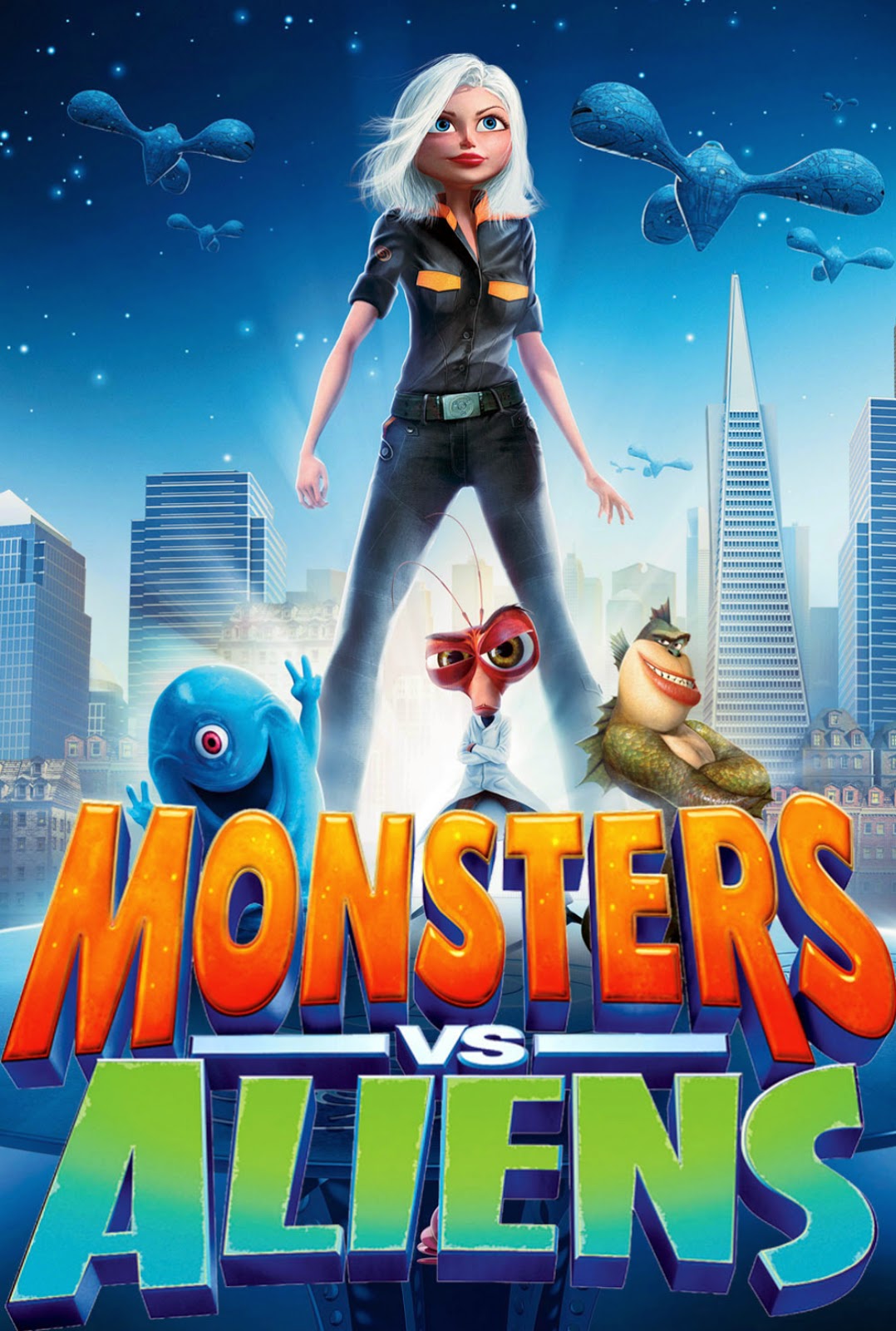 Watch Monsters vs Aliens (2009) Movie Online