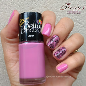 Esmalte Laura da Coleção Lindas Brasileiras + Sindy Francesinhas