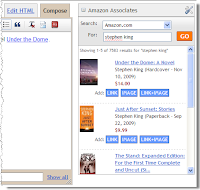 step to set up amazon for blogger