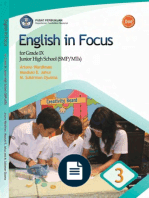 Kumpulan materi bahasa Inggris IX tingkat MTs/SMP KTSP - ENGLISH IN FOCUS