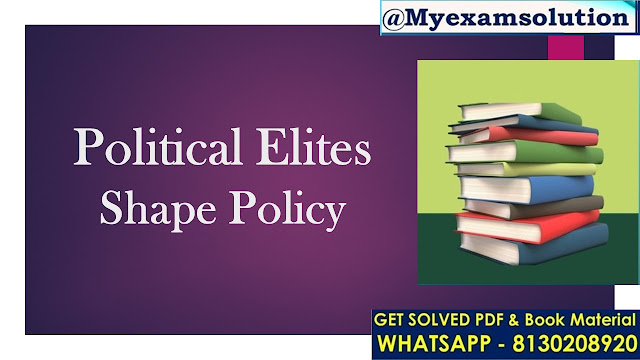 How do political elites shape policy outcomes and public opinion