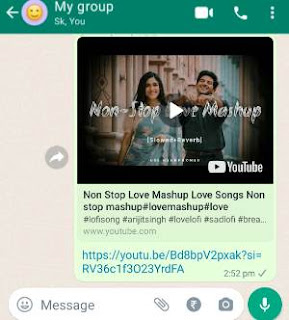 Youtube video whatsapp par kaise bheje hindi