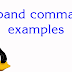 Một số ví dụ expand command line trên Linux