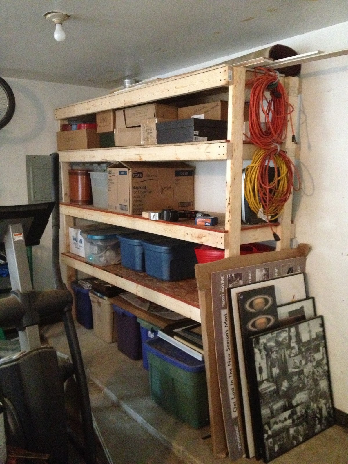 Diy Garage Shelves 2x4 Along with this build,