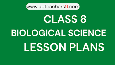 CLASS 8 LESSON PLANS FOR BIOLOGICAL SCIENCE SUBJECT