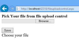 Example of file upload control in asp.net