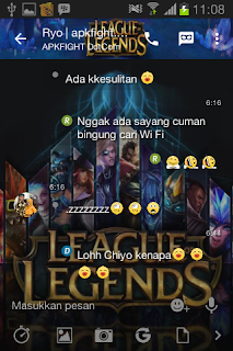 BBM Mod Tema League Of Legend v2.13.1.14 Apk Terbaru