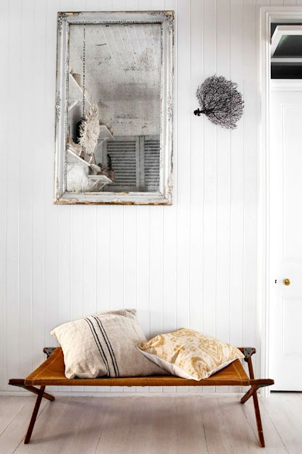 Rustic decor in a cottage by Kara Rosenlund - found on Hello Lovely Studio