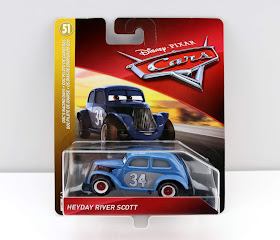 Cars 3 Heyday River Scott diecast