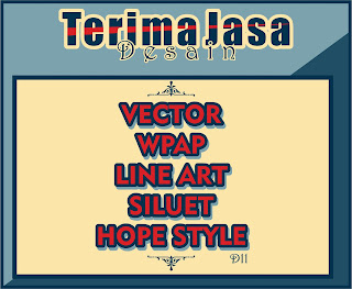 Terima Jasa Desain | Vector | Wpap | Line Art | Siluet | Hope Style | 