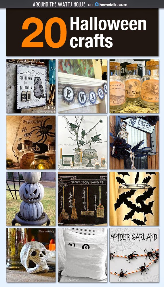 20 Hometalk Halloween Crafts