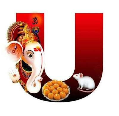 Ganesh Chaturthi WhatsApp DP Alphabet Image 2022