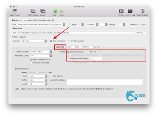 best handbrake setting for video transcode