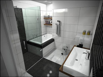  Di abad modern kini ini aneka macam bermacam-macam model desain kamar mandi yang sanggup kita  13 Contoh Gambar Kamar Mandi Minimalis Ideal Terbaru