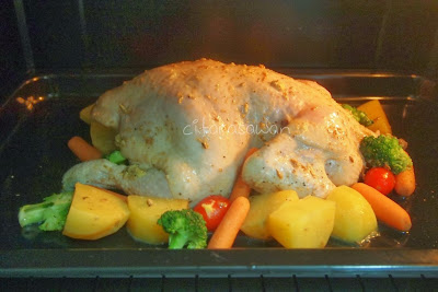 Ayam Panggang Rosemary / Rosemary Grilled Chicken ~ Resepi 