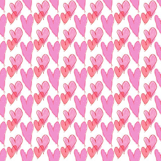 valentine hearts background hand drawn paper download free image