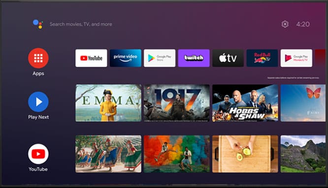 Cómo apagar por completo o reiniciar tu TV con Android TV