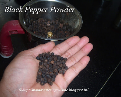 Blacke Pepper Powder