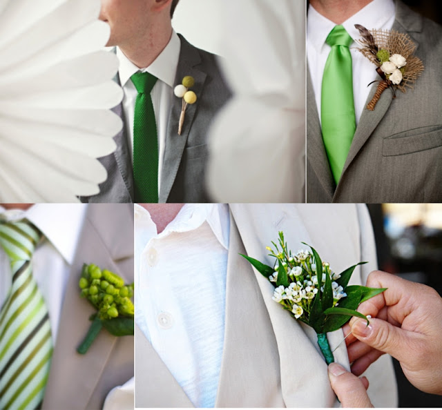 Decoração de casamento verde