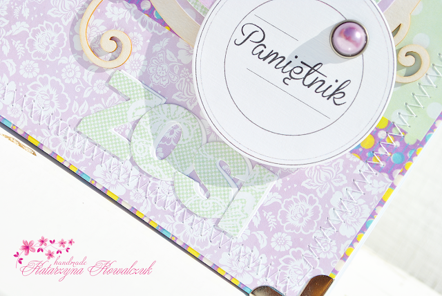 pamiętnik z koniem scrapbooking