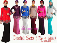 Baju Gamis Setelan SP-1042629 Spandek