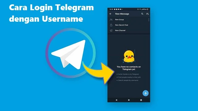 Cara Login Telegram dengan Username