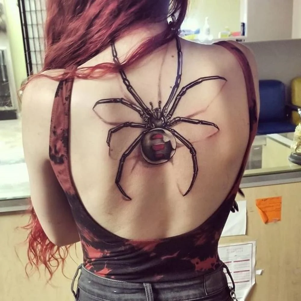 Tatuajes de Arañas para mujeres