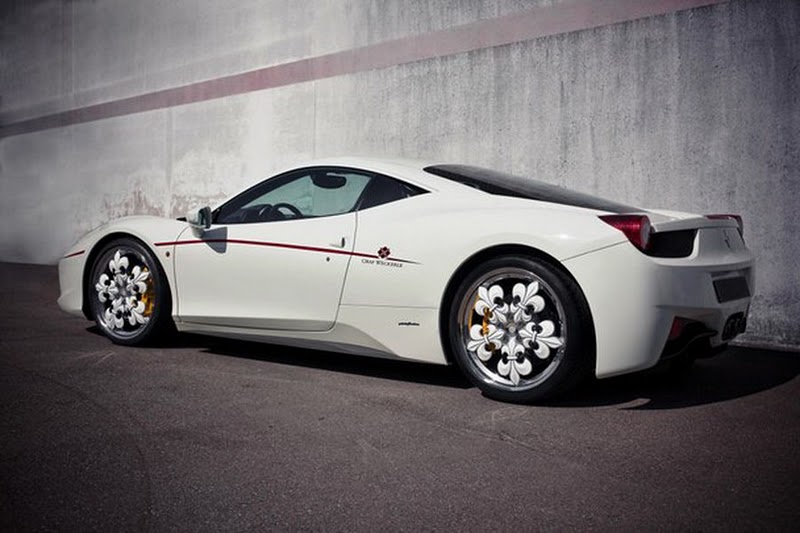 White Ferrari 458 Italia Tune Cars Wallpapers Cars Photos Cars 