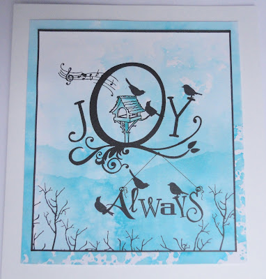 Joy Always card by Barbara Gray