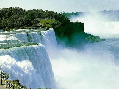 Wasserfall Panorama Hintergrundbilder